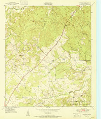 Crockett NE 1951 topographic map thumbnail