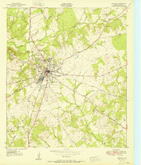 Crockett 1951 topographic map preview