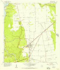 Crosby 1954 topographic map thumbnail