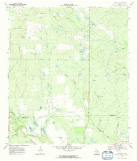 Cross NE 1969 topographic map thumbnail