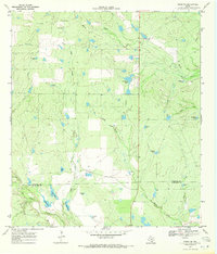 Cross NE 1969 topographic map thumbnail