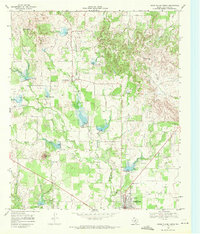 Cross Plains North 1968 topographic map thumbnail