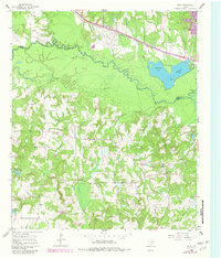 Crow 1960 topographic map thumbnail