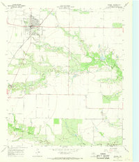 Crowell 1966 topographic map preview