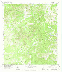 Crown Mountain 1971 topographic map thumbnail