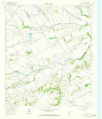 Cryer Creek 1962 topographic map thumbnail