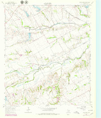 Cryer Creek 1962 topographic map thumbnail