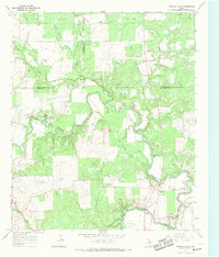 Crystal Falls 1967 topographic map thumbnail