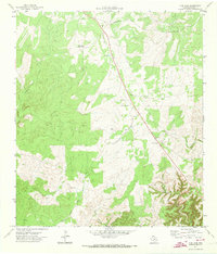 Cub Lake 1971 topographic map thumbnail