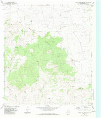 Cuesta Del Burro East 1983 topographic map thumbnail