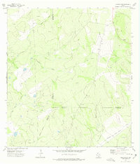 Cuevitas SW 1972 topographic map thumbnail