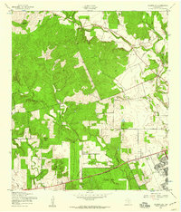 Culebra Hill 1953 topographic map thumbnail