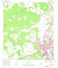 Culebra Hill 1966 topographic map thumbnail