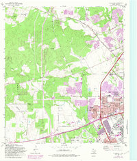 Culebra Hill 1966 topographic map thumbnail