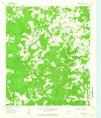 Cunningham Creek 1961 topographic map thumbnail
