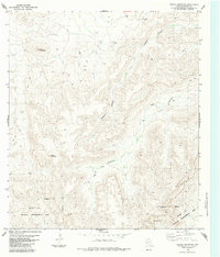 Cupola Mountain 1983 topographic map thumbnail