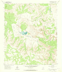 Currie Reservoir 1963 topographic map thumbnail