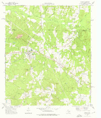 Cushing 1973 topographic map thumbnail
