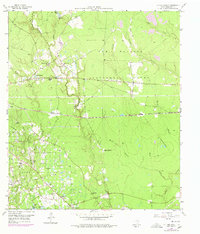 Cut and Shoot 1959 topographic map thumbnail