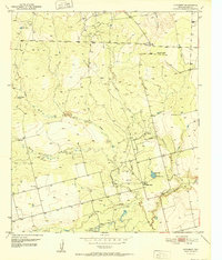 Cuthbert 1952 topographic map thumbnail