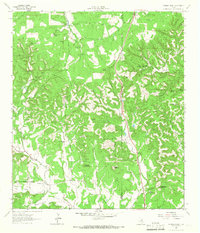 Cypress Creek 1964 topographic map thumbnail