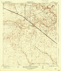 Cypress 1918 topographic map preview