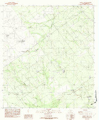 Dabney Tank 1982 topographic map thumbnail