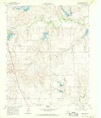 Dads Creek 1967 topographic map thumbnail