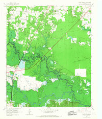 Dalby Springs 1965 topographic map thumbnail