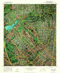 Dallas (A) topographic map thumbnail