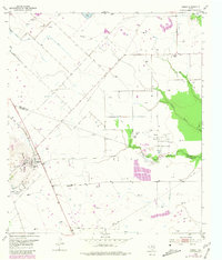 Damon 1953 topographic map preview