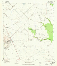 Damon 1953 topographic map thumbnail