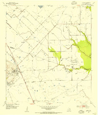 Damon 1953 topographic map preview