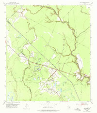 Danciger 1952 topographic map thumbnail