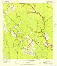 Danciger 1952 topographic map thumbnail