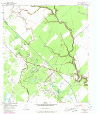 Danciger 1952 topographic map thumbnail