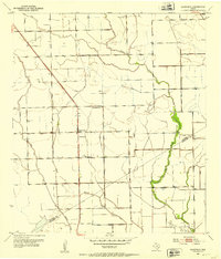 Danevang 1951 topographic map thumbnail