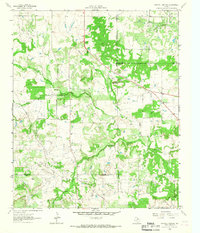 Darnell Branch 1964 topographic map thumbnail