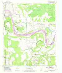 De Kalb NW 1950 topographic map thumbnail