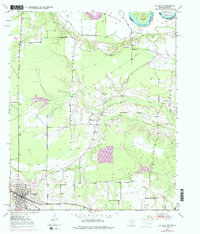 De Kalb 1950 topographic map thumbnail