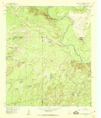 Dead Indian Mountain 1959 topographic map thumbnail