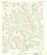 Dead Man Canyon 1967 topographic map thumbnail