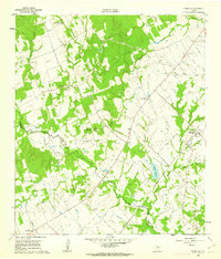 Deanville 1960 topographic map thumbnail