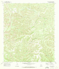 Deaton Draw 1970 topographic map preview