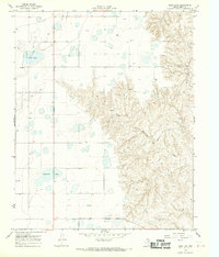 Deep Lake 1968 topographic map thumbnail