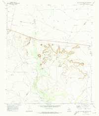 Deep Well Ranch NW 1970 topographic map thumbnail