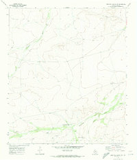 Deep Well Ranch SE 1970 topographic map thumbnail