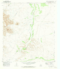Deep Well Ranch 1970 topographic map thumbnail