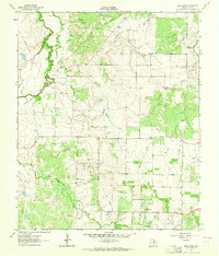 Deer Creek 1963 topographic map thumbnail