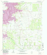 Deer Creek 1963 topographic map thumbnail